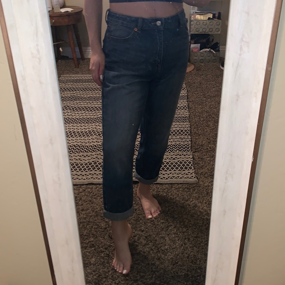 Top shop mom jeans